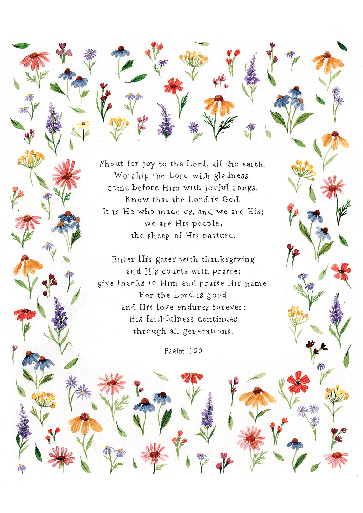 “Original Psalm 100”