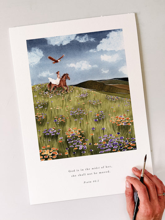 “She shall not be moved”