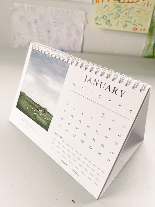 “Draw Near” 2027 A5 Tent Calendar (Pre-order)