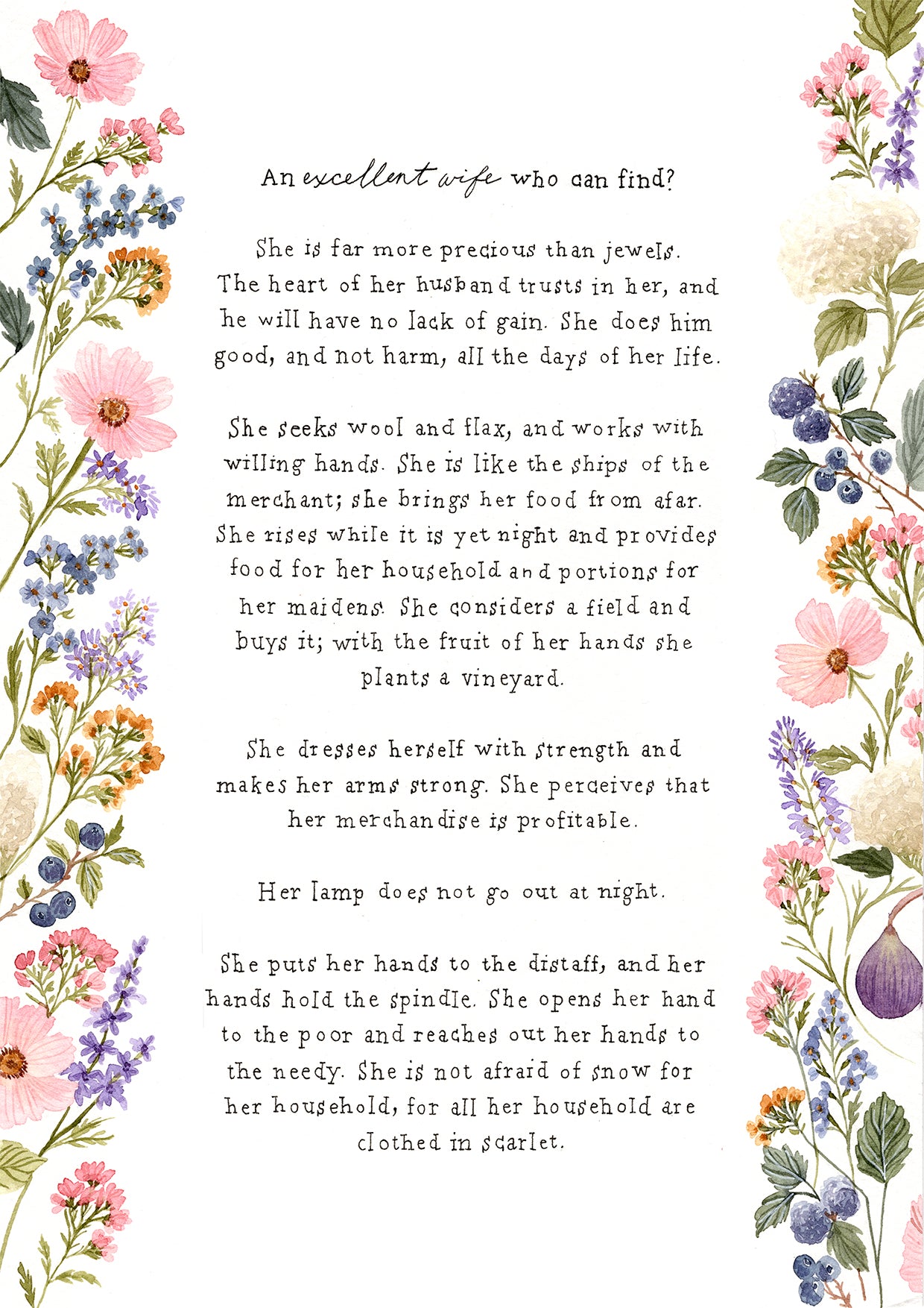 “Original Proverbs 31”