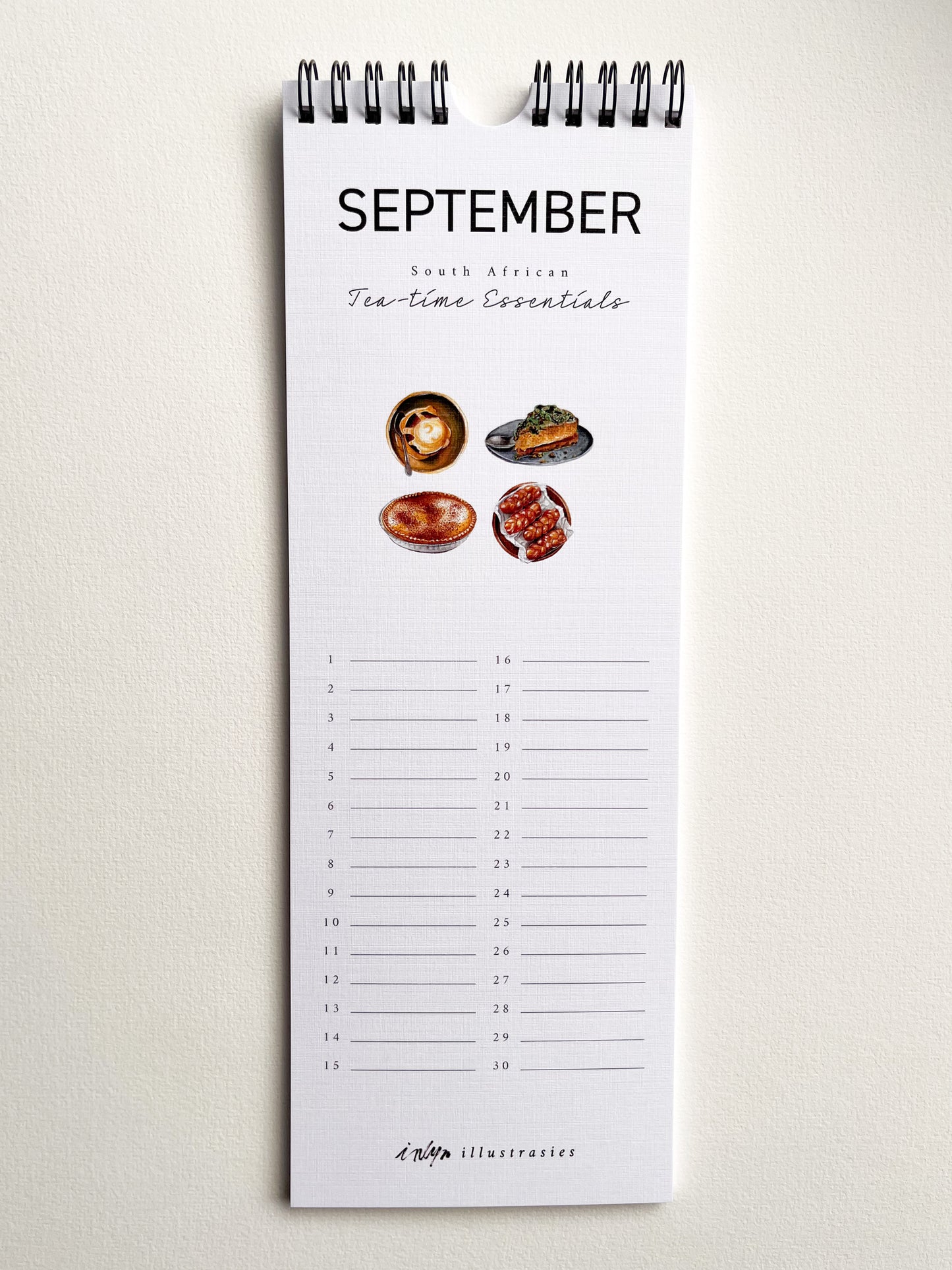 “Beloved South Africa” Birthday Calendar