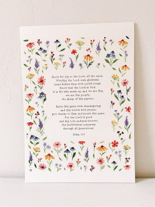 “Original Psalm 100”