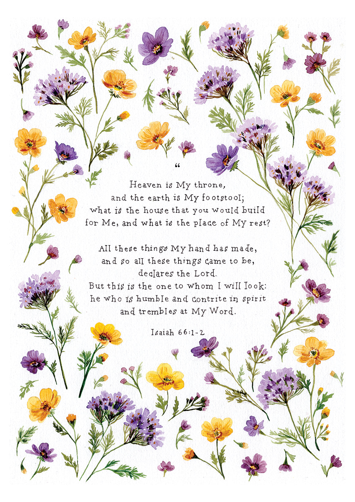 “Original Isaiah 66:1-2”