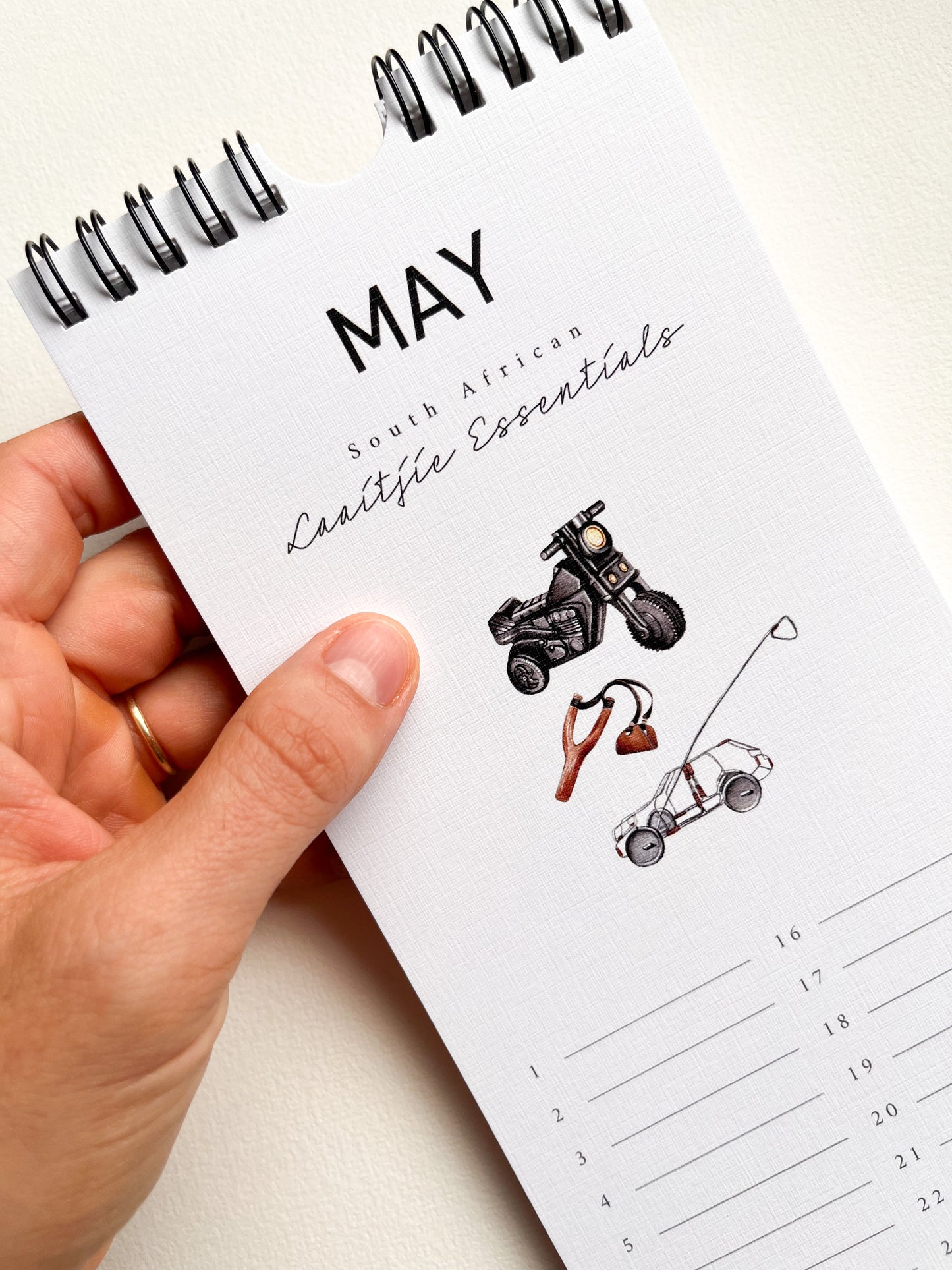 “Beloved South Africa” Birthday Calendar