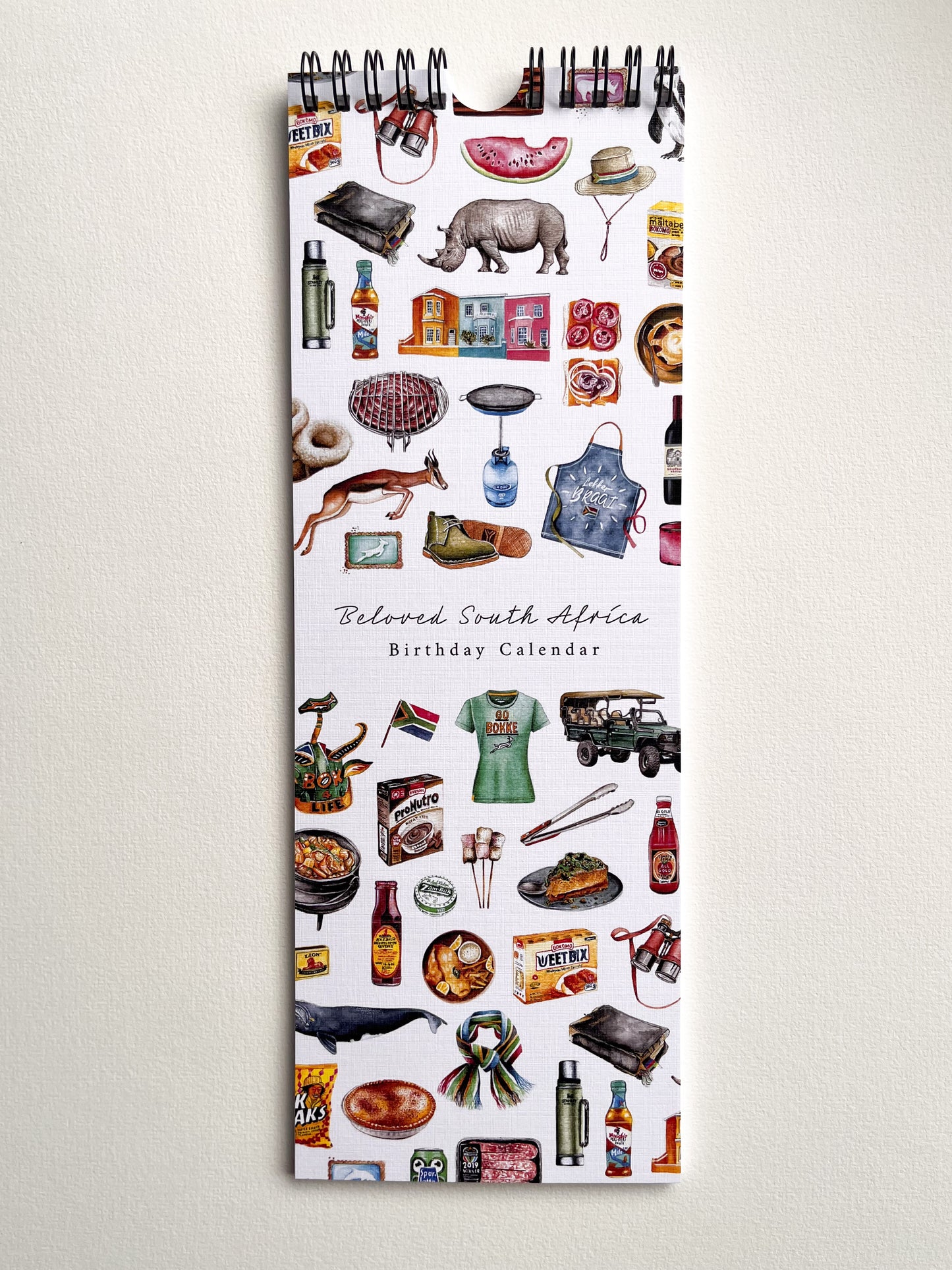 “Beloved South Africa” Birthday Calendar