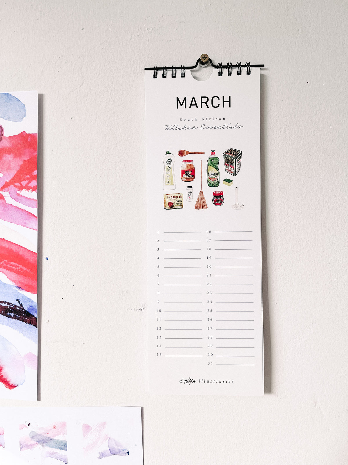 “Beloved South Africa” Birthday Calendar