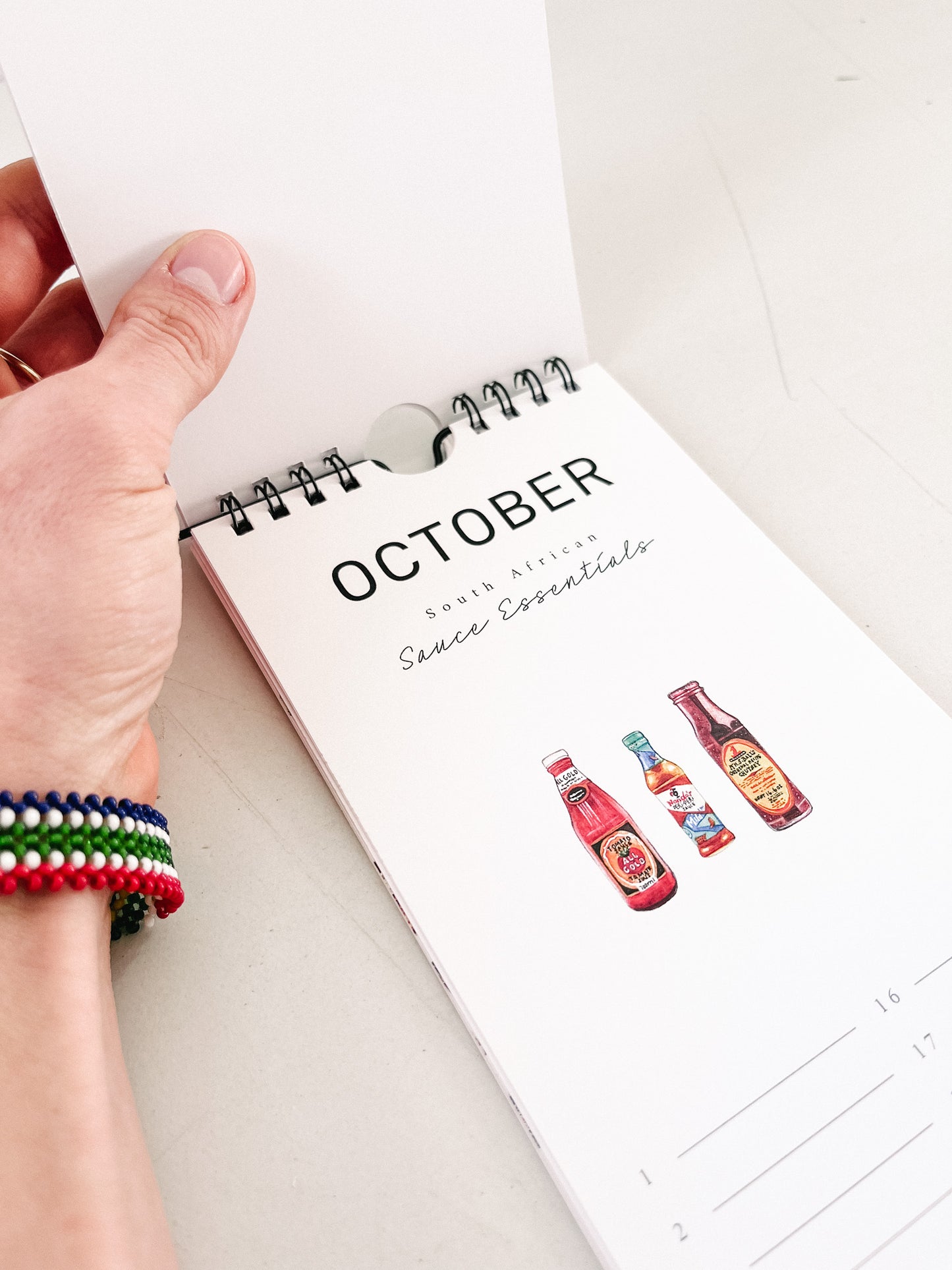 “Beloved South Africa” Birthday Calendar