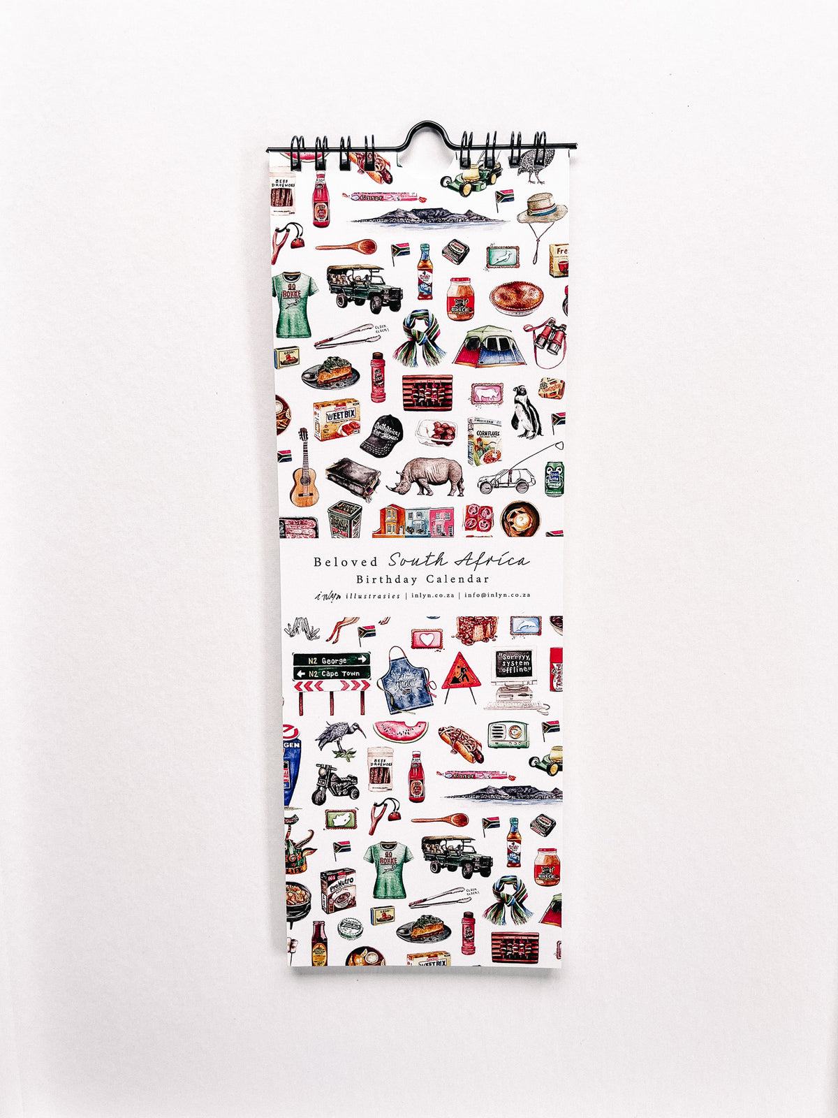 “Beloved South Africa” Birthday Calendar