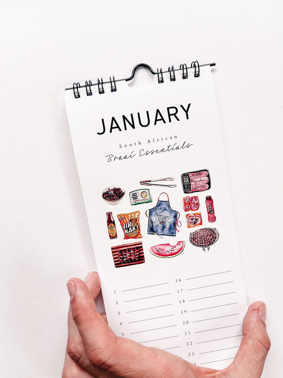 “Beloved South Africa” Birthday Calendar