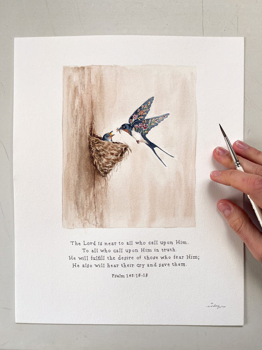 “Original Psalm 145:18-19”