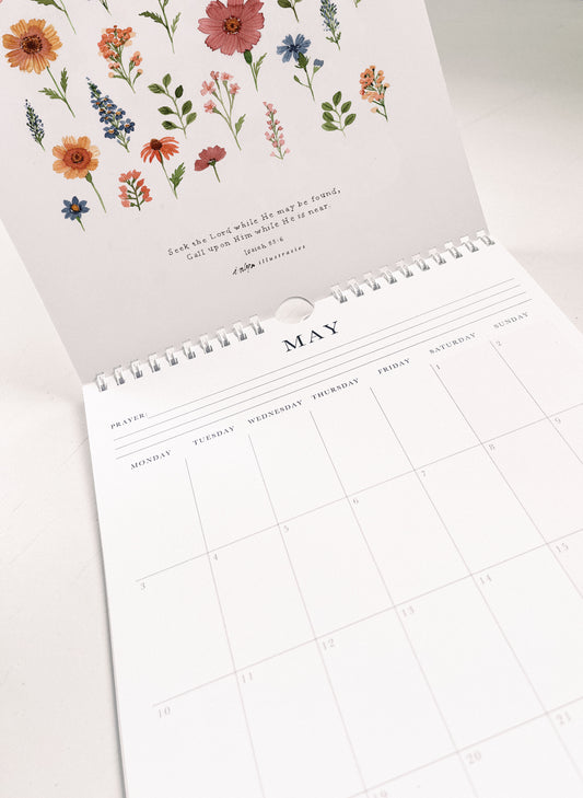 “Draw Near” 2027 A4 Wall Calendar (Pre-order)