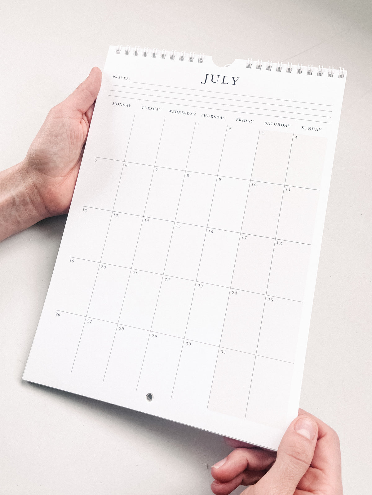 “Draw Near” 2027 A4 Wall Calendar (Pre-order)