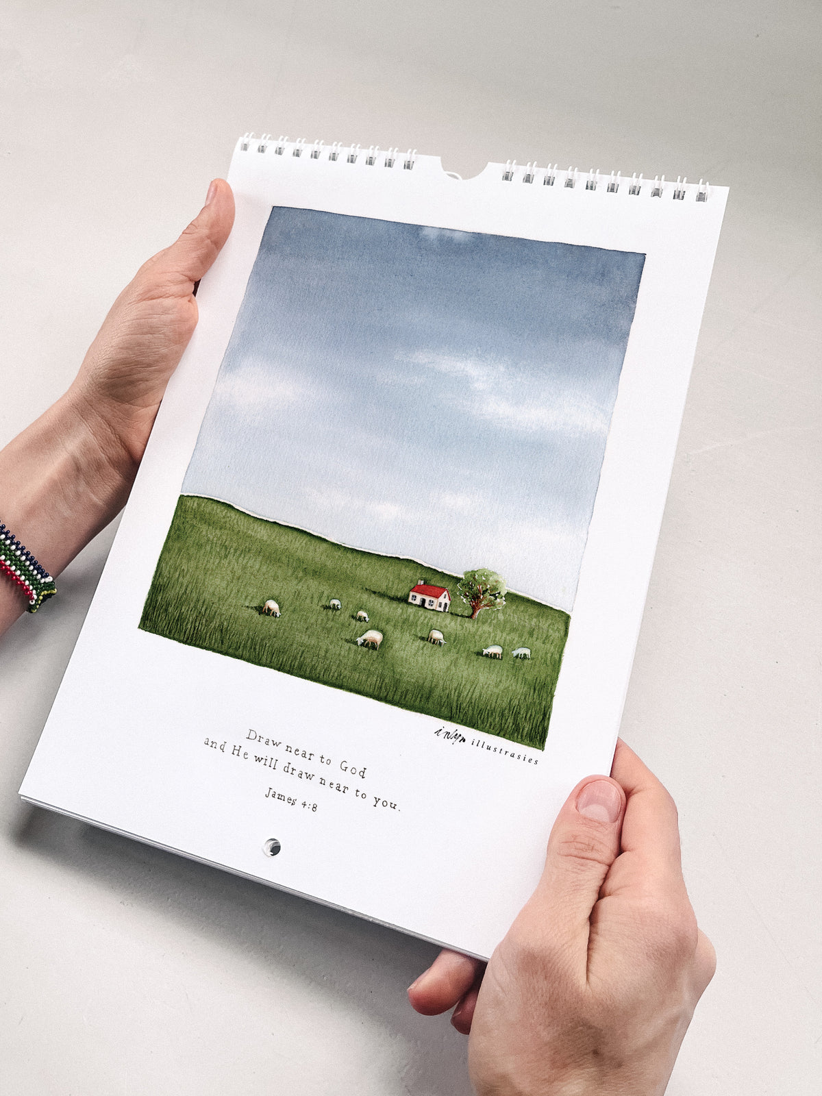 “Draw Near” 2027 A4 Wall Calendar (Pre-order)