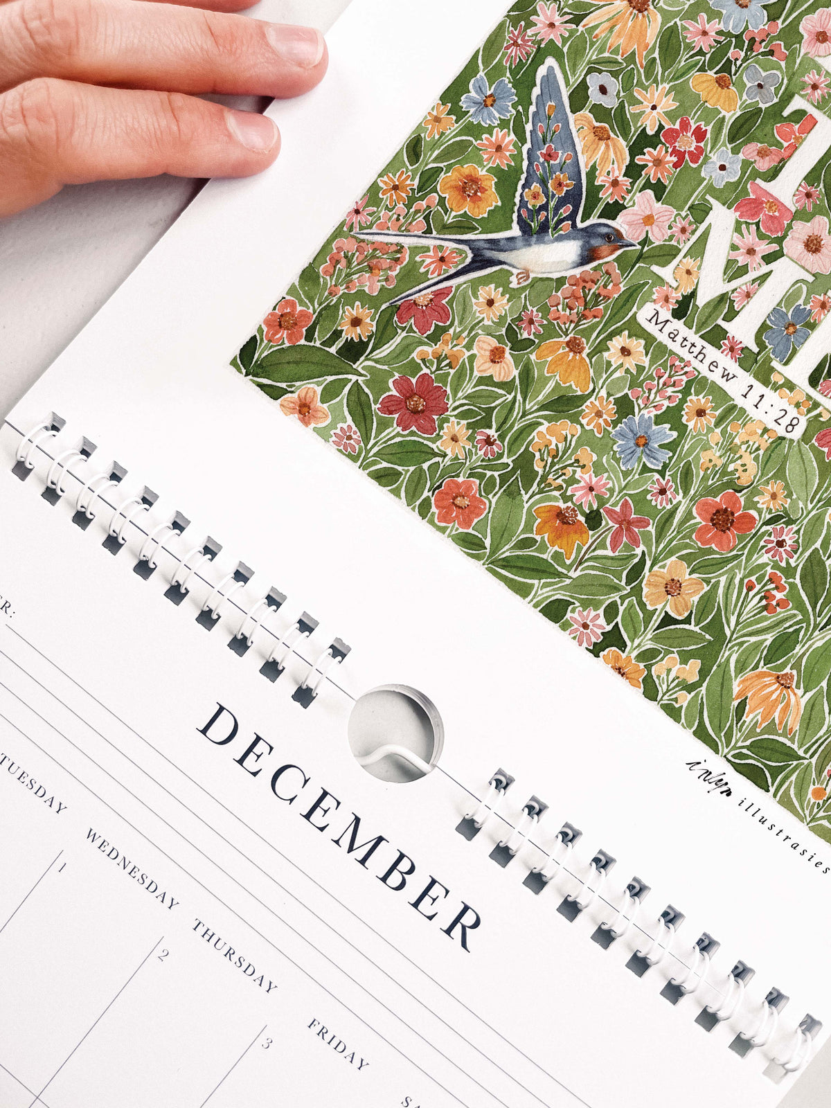 “Draw Near” 2027 A4 Wall Calendar (Pre-order)