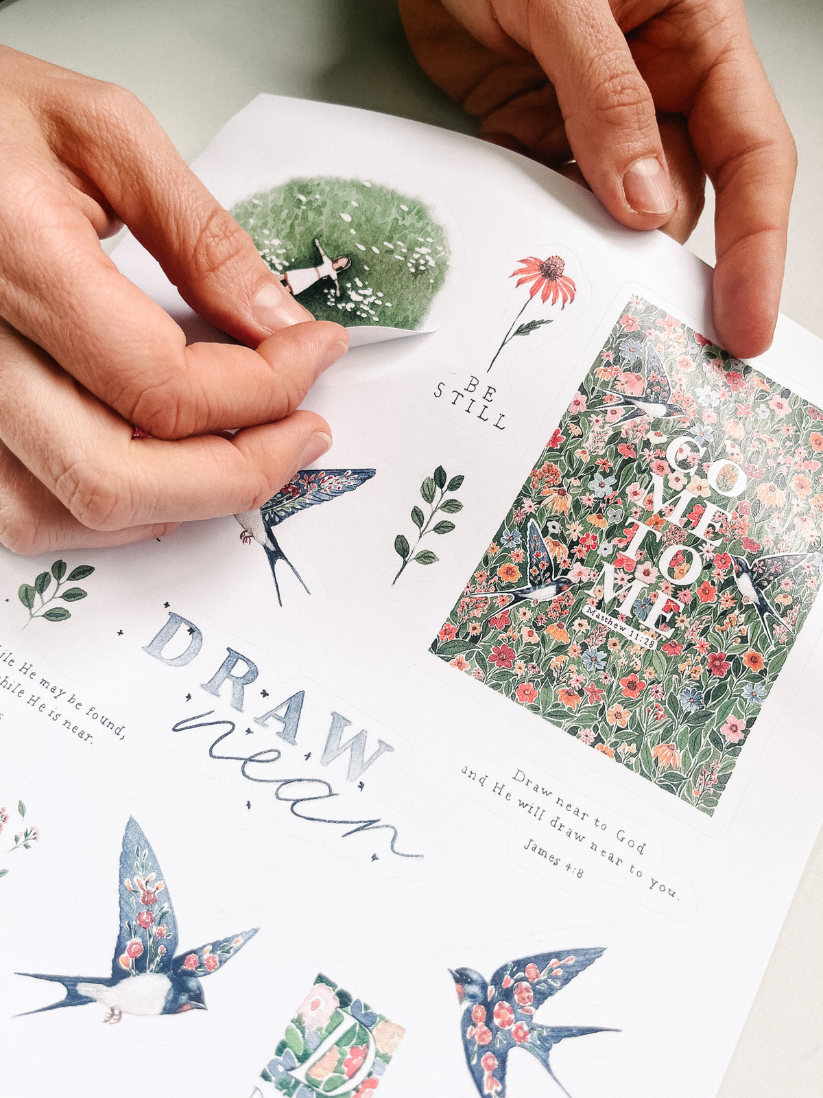 “Draw Near” 2027 A4 Wall Calendar (Pre-order)