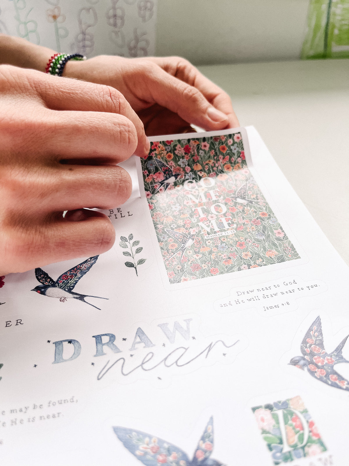 “Draw Near” 2027 A4 Wall Calendar (Pre-order)