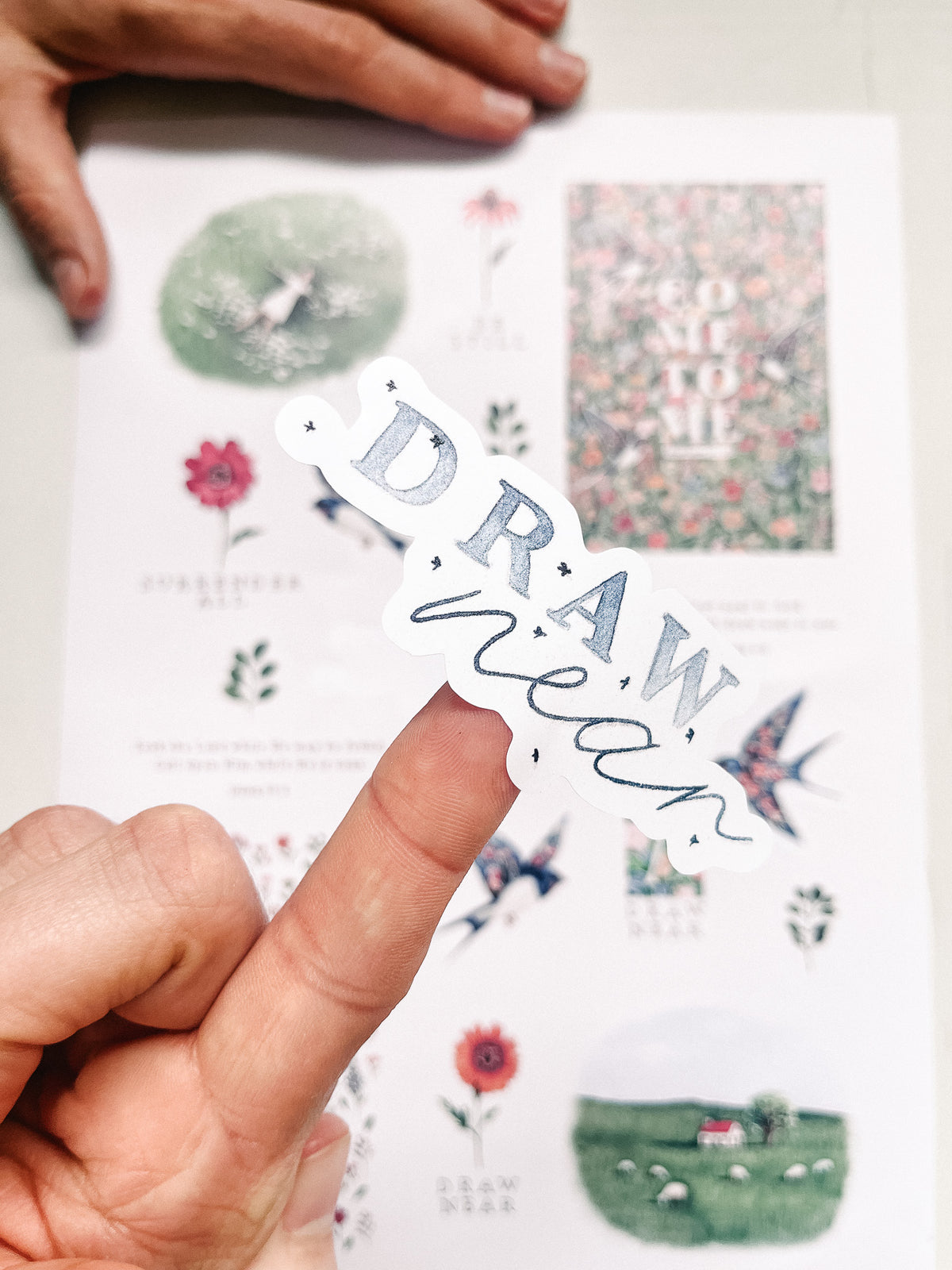 “Draw Near” 2027 A4 Wall Calendar (Pre-order)