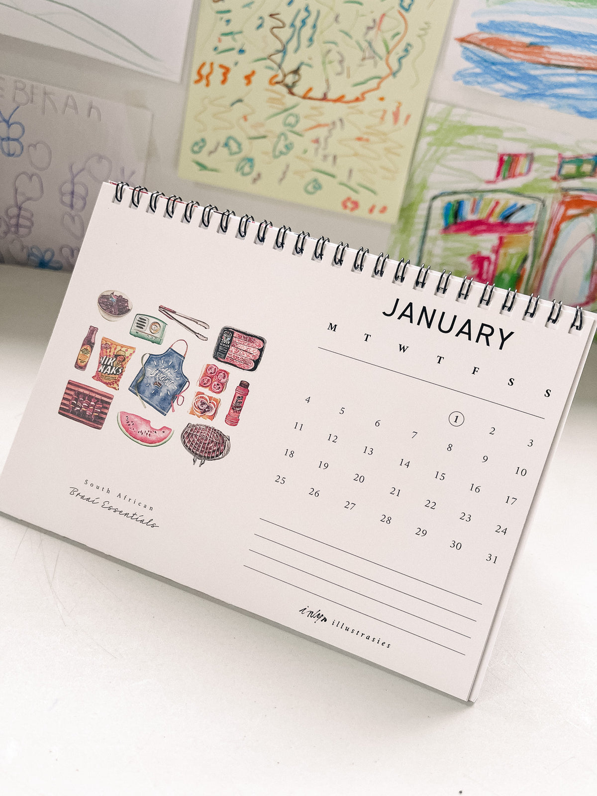 “Beloved South Africa” 2027 A5 Tent Calendar (Pre-order)