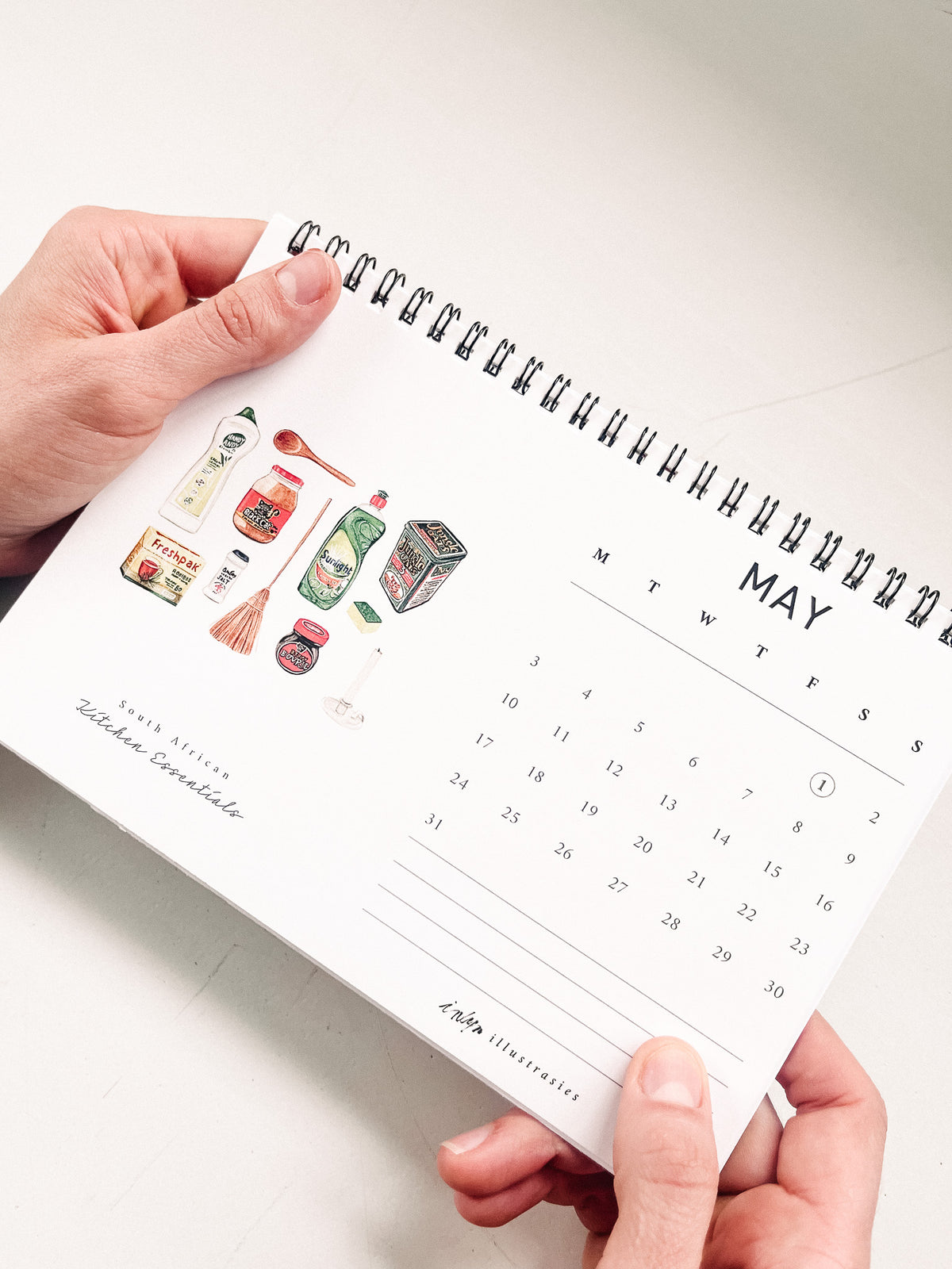 “Beloved South Africa” 2027 A5 Tent Calendar (Pre-order)