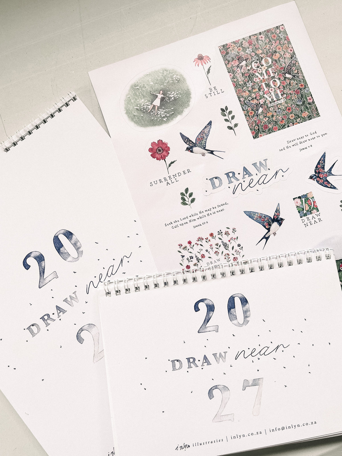 “Draw Near” 2027 Calendar Bundle Discount (Pre-order)